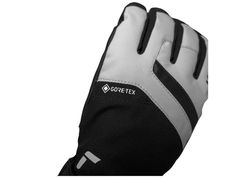 REUSCH BOOSTER GORE-TEX GLOVES SIZE 8.5 BLACK AND GREY