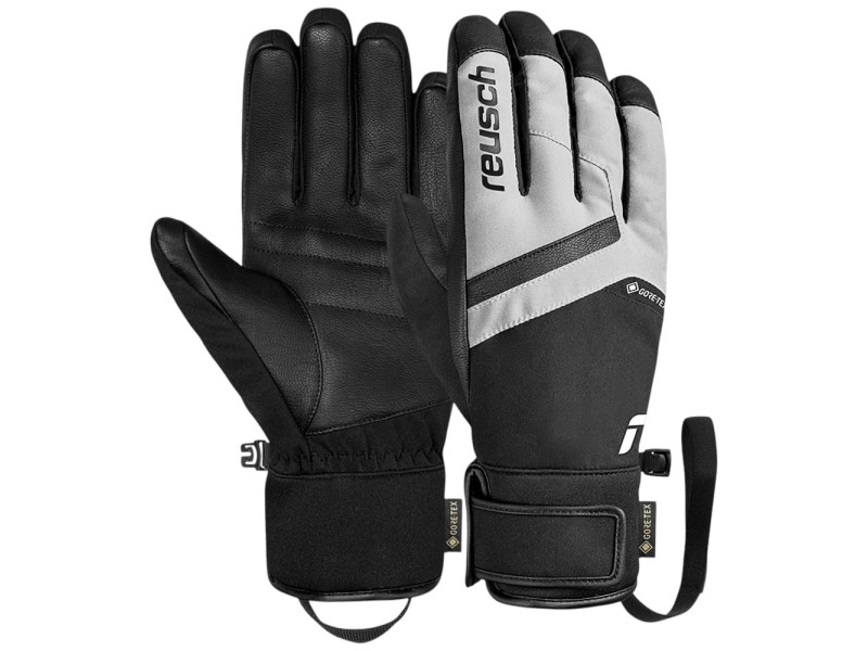 REUSCH BOOSTER GORE-TEX GLOVES SIZE 8,5 BLACK AND WHITE