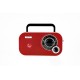 Portable Radio Camry CR 1140R Red