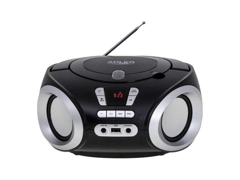 Adler AD 1181 CD player Portable CD player Black, Silver