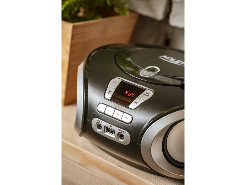 Adler AD 1181 CD player Portable CD player Black, Silver