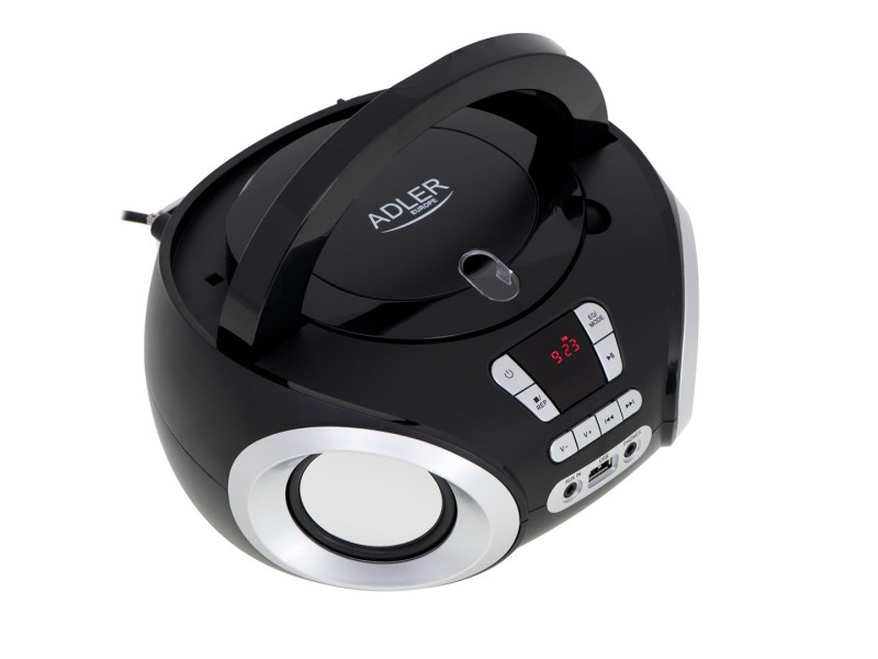 Adler AD 1181 CD player Portable CD player Black, Silver