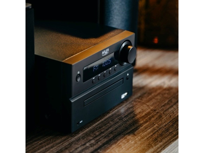 Adler AD 1917 HI-FI Tower Bluetooth/ CD/ USB/ FM Radio Black