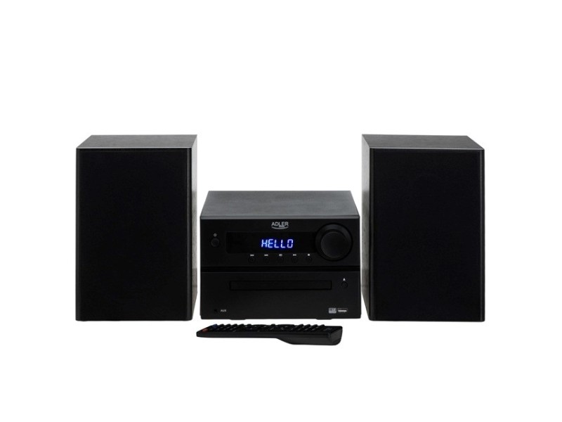 Adler AD 1917 HI-FI Tower Bluetooth/ CD/ USB/ FM Radio Black