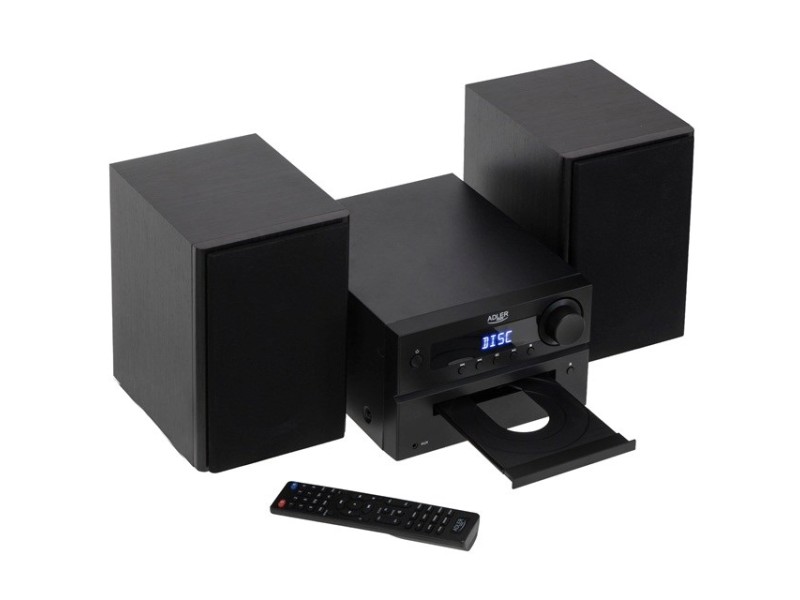 Adler AD 1917 HI-FI Tower Bluetooth/ CD/ USB/ FM Radio Black