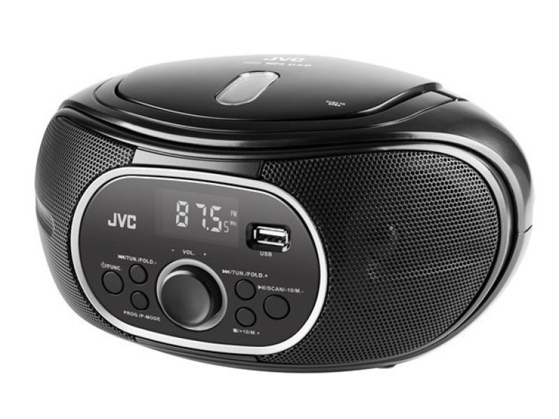 JVC radio RD-E221B Boombox black