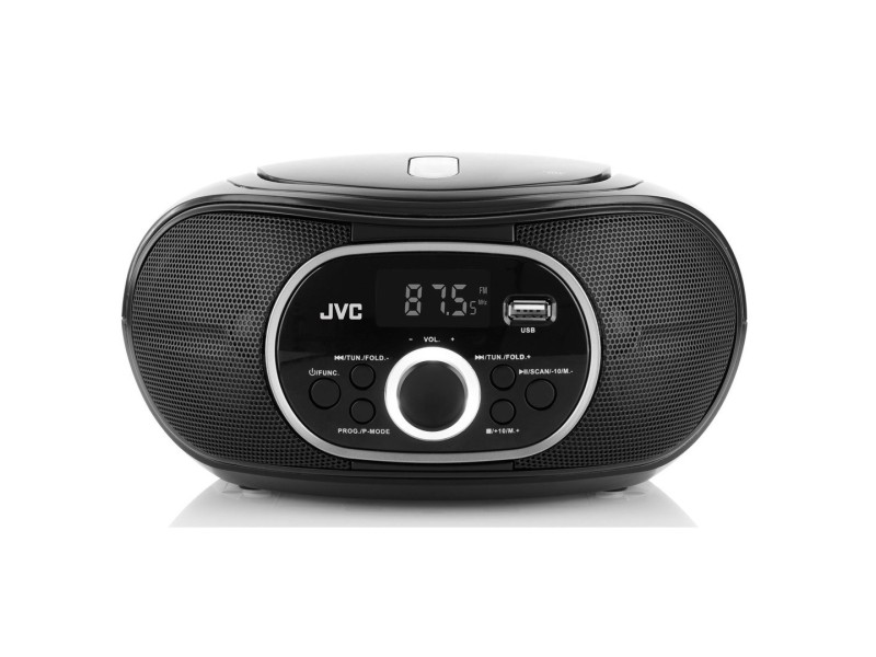 JVC radio RD-E221B Boombox black
