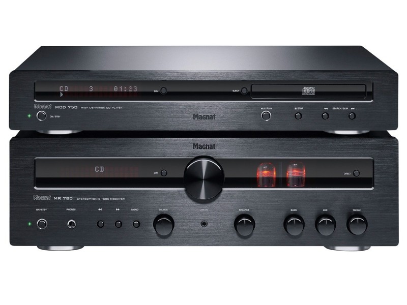 MAGNAT MR 780 Hybrid Stereo amplifier Black