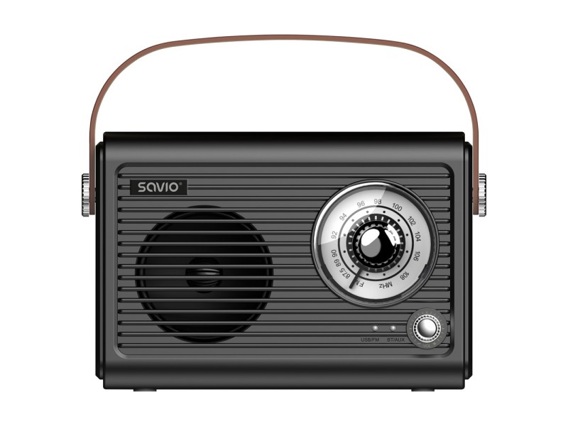 Savio RS-01 radio Portable Black