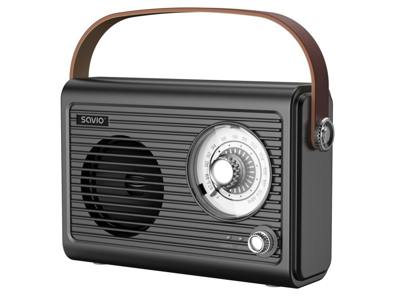 Savio RS-01 radio Portable Black