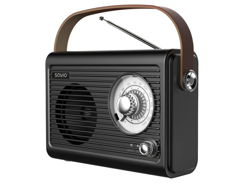 Savio RS-01 radio Portable Black