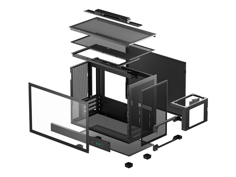 DeepCool CH160 PLUS Small Form Factor (SFF) Black