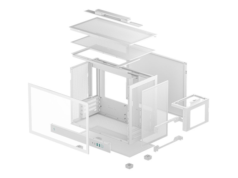 DeepCool CH160 PLUS WH Small Form Factor (SFF) White