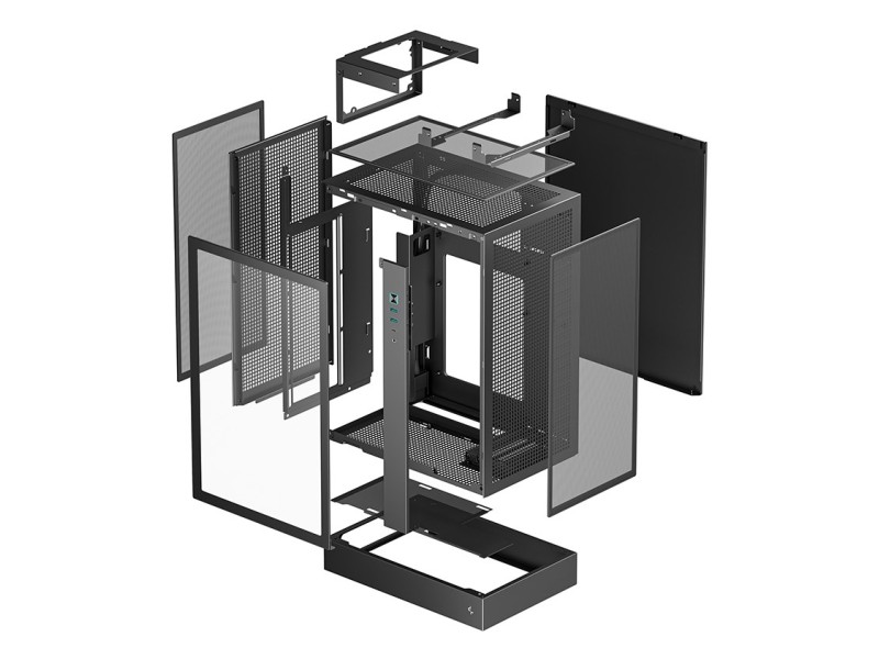 DeepCool CH170 PLUS Tower Black