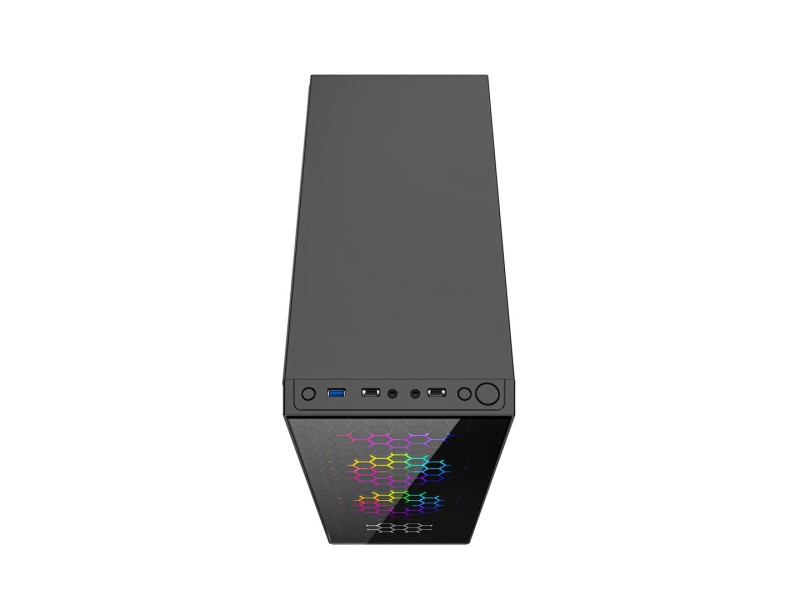 Gembird Fornax 500 Midi Tower Black