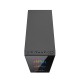 Gembird Fornax 500 Midi Tower Black