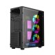 Gembird Fornax 500 Midi Tower Black