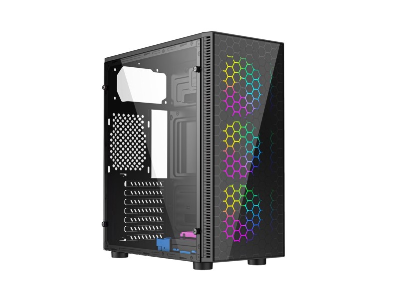 Gembird Fornax 500 Midi Tower Black