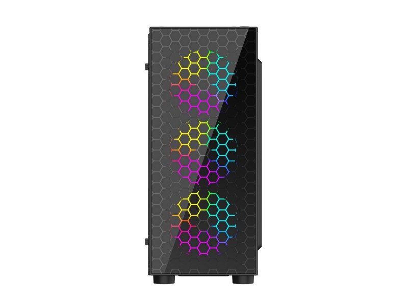 Gembird Fornax 500 Midi Tower Black