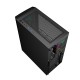 Gembird CCC-FC-400X Gaming ARGB computer case Fornax 400X, black