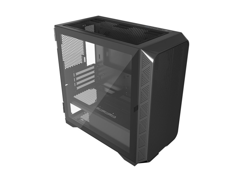 Gembird CCC-FC-MK200 Gaming ATX case, Fornax MK200, mesh, without fans, black