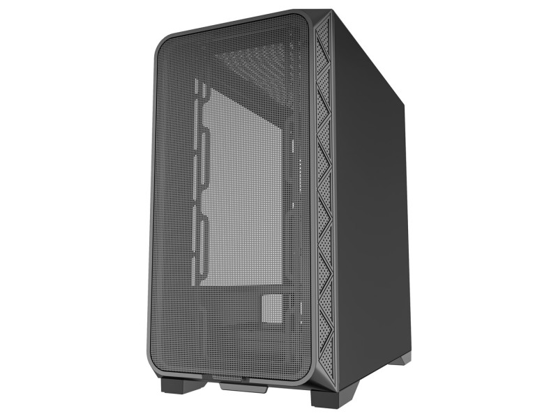 Gembird CCC-FC-MK200 Gaming ATX case, Fornax MK200, mesh, without fans, black
