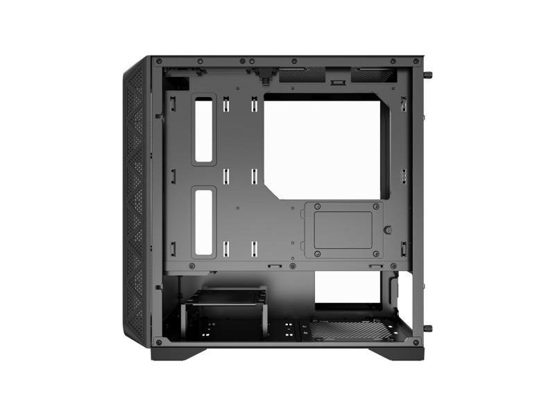 Gembird CCC-FC-MK200 Gaming ATX case, Fornax MK200, mesh, without fans, black