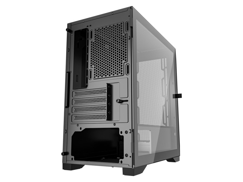 Gembird CCC-FC-MK200 Gaming ATX case, Fornax MK200, mesh, without fans, black