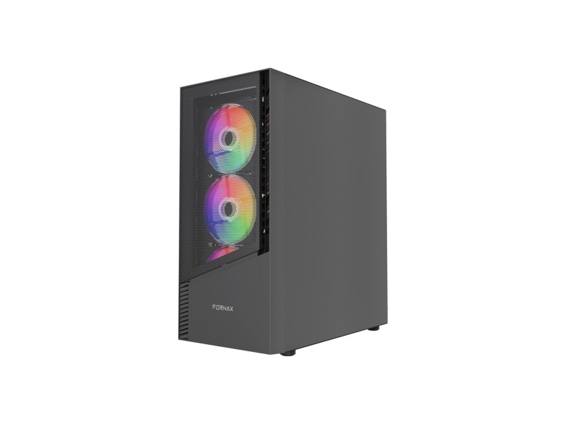 Gembird CCC-FC-4300 Gaming ATX Computer Case Fornax 4300, ARBG backlight, black