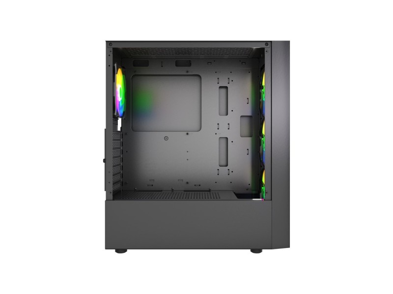 Gembird CCC-FC-4300 Gaming ATX Computer Case Fornax 4300, ARBG backlight, black