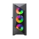 Gembird CCC-FC-900ARGB Gaming computer case Fornax 900, ATX, black