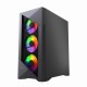Gembird CCC-FC-900ARGB Gaming computer case Fornax 900, ATX, black