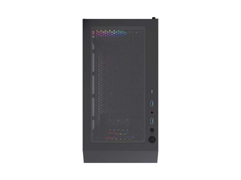 Gembird CCC-FC-900ARGB Gaming computer case Fornax 900, ATX, black