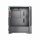 Gembird CCC-FC-900ARGB Gaming computer case Fornax 900, ATX, black
