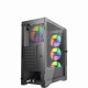 Gembird CCC-FC-900ARGB Gaming computer case Fornax 900, ATX, black