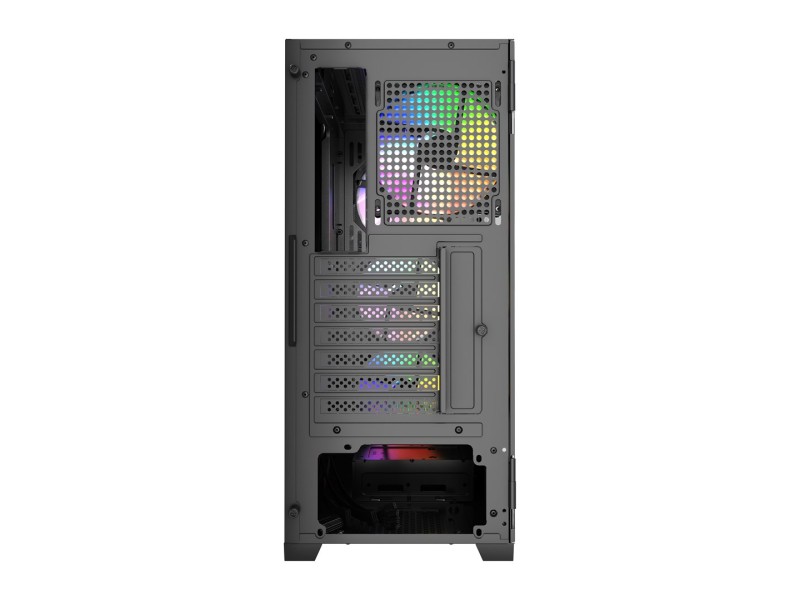 Gembird CCC-FC-900ARGB Gaming computer case Fornax 900, ATX, black
