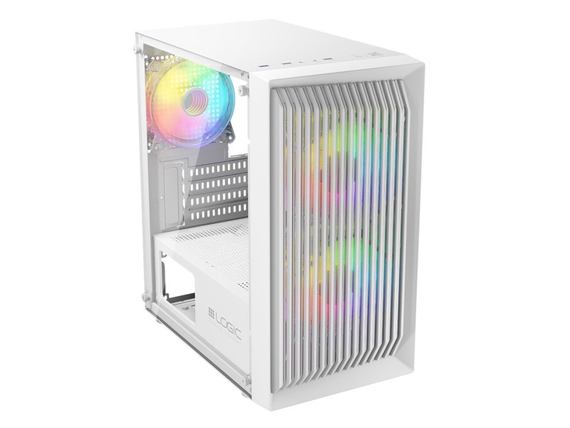 LOGIC ATOS ARGB Mini USB 3.0 Enclosure White