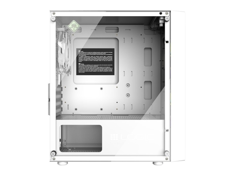 LOGIC ATOS ARGB Mini USB 3.0 Enclosure White