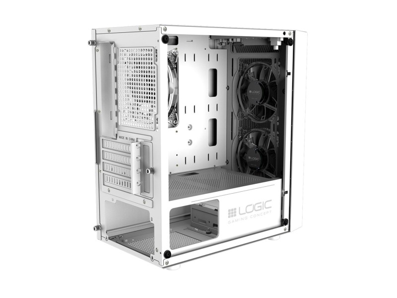 LOGIC ATOS ARGB Mini USB 3.0 Enclosure White