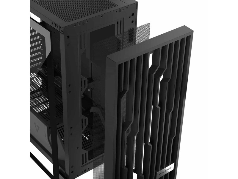 MODECOM Case VOLCANO PERUN APEX ARGB MIDI Black
