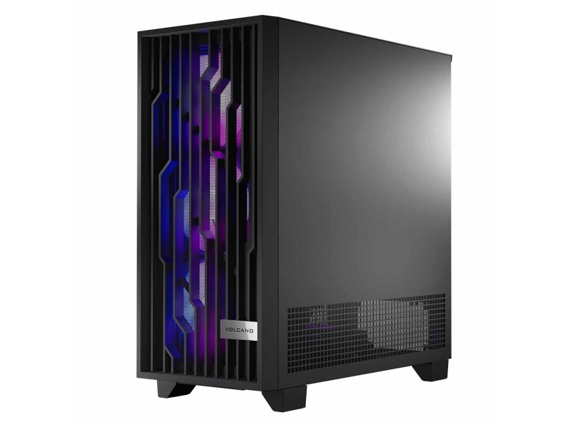 MODECOM Case VOLCANO PERUN APEX ARGB MIDI Black