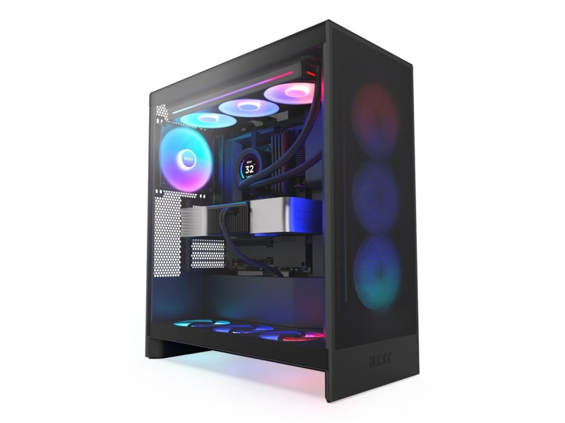 NZXT H7 Flow RGB Midi Tower Black