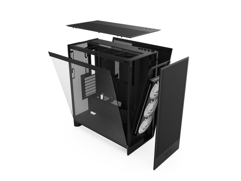 NZXT H7 Flow RGB Midi Tower Black