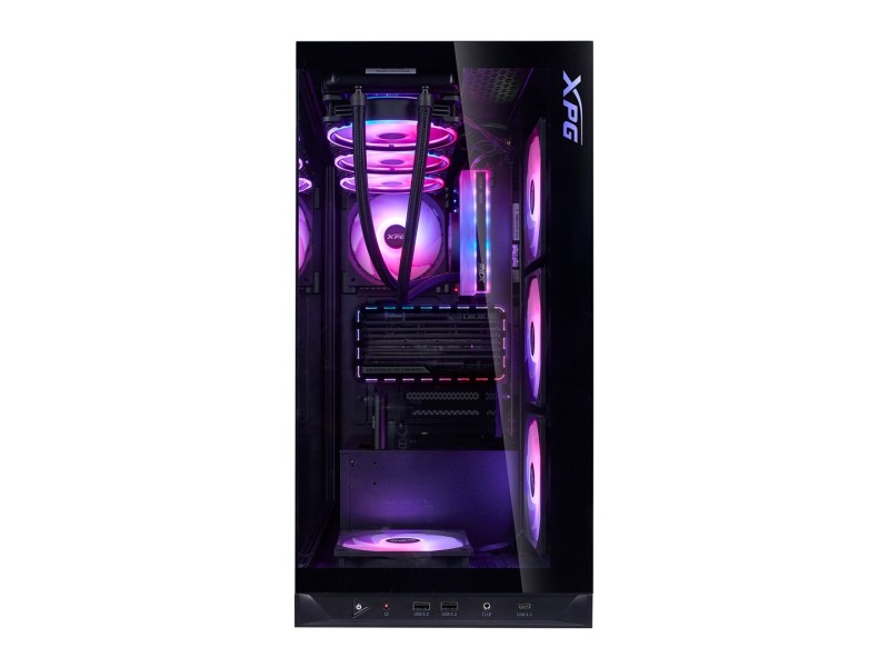 XPG INVADER X BTF MID-TOWER-CASE Black