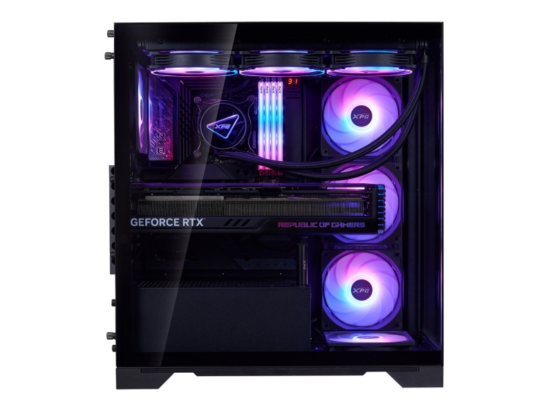 XPG INVADER X BTF MID-TOWER-CASE Black