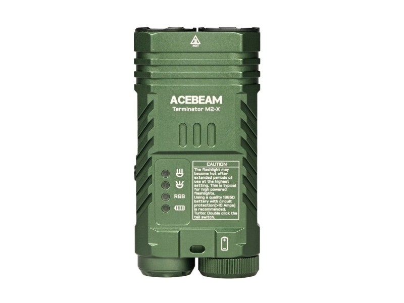 AceBeam M2-X Green Flashlight