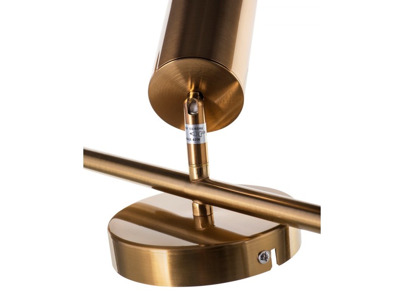 Activejet SPECTRA triple gold ceiling wall lamp strip spotlight GU10 for living room