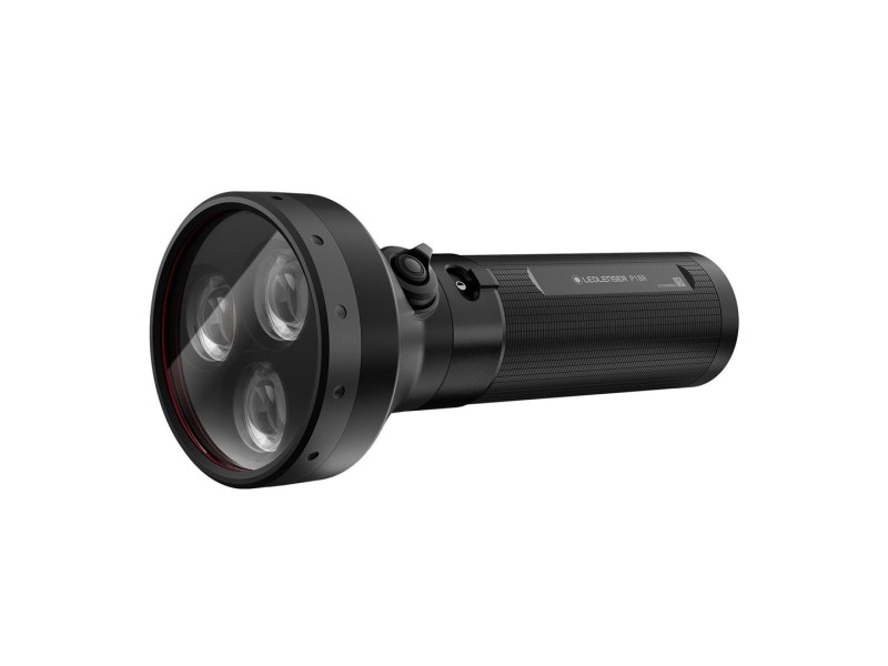 Ledlenser P18R Black Hand flashlight LED
