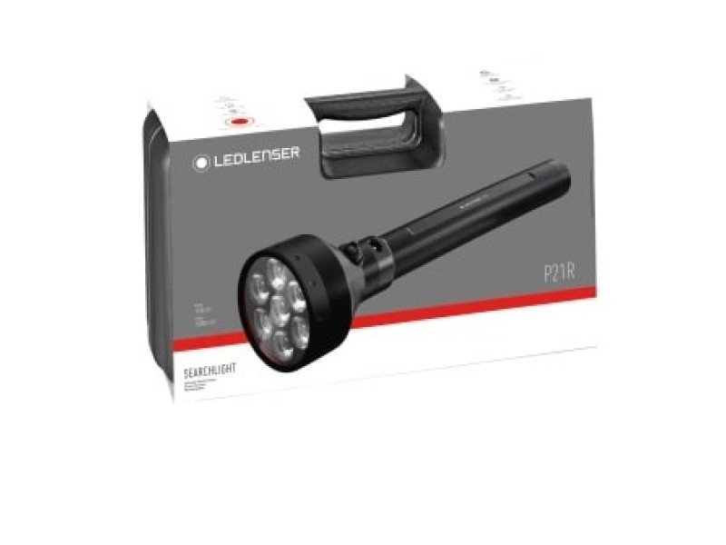Ledlenser P21R Black Hand flashlight LED
