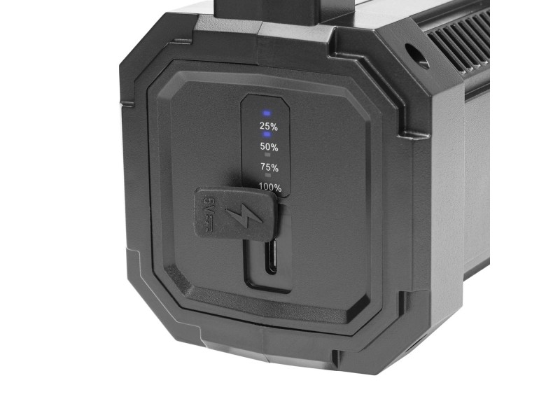 Montis Latarka - Szperacz akumulatorowy LED 20W MT146 Black Hand flashlight